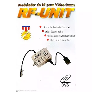 Modulador de RF para vídeo game Playstation 1  Unit