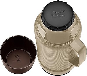 Garrafa Térmica 1 L Marrom Newell