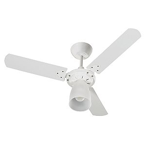 Ventilador Teto 3 Pas Pera Marbela Branco Ttroni 220V