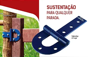 Dobradiça Porteira São Romão Varios Mdelos