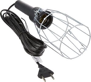 Cordão Luz Rede c/Plug para Tomada Bivolt 100W c/5 metros
