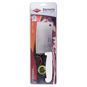 Cutelo Corneta Inox  7'' Cabo Branco 7553407