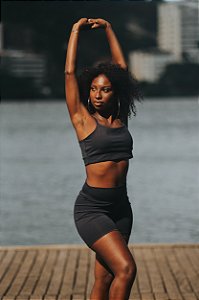 BERMUDA START C/ BOLSO POLIAMIDA PRETO