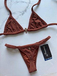 BIQUINI MARQUINHA ALÇA LARGA TEXTURIZADO