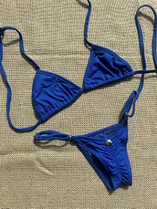 Biquíni UP Bumbum Azul Royal