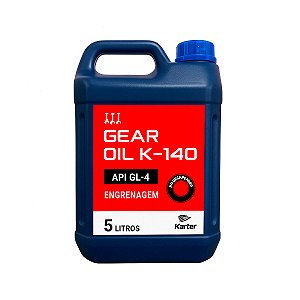 Oleo Sae 140 Api Gl4 Câmbio Transmissões K140 5L Karter
