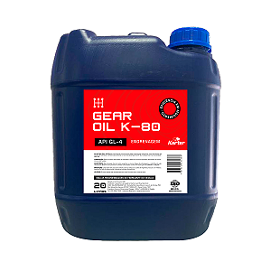 Oleo Sae 80 Api GL4 Câmbio Transmissões K80 20L Karter