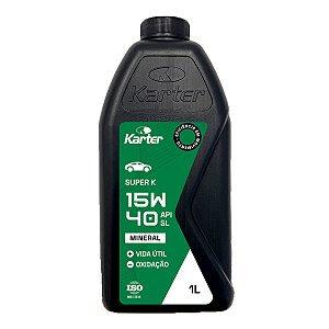 Oleo Sae 15W40 SL Mineral Super K 15W40 1L Karter