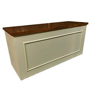 Mesa Balcão Boiserie Fendi