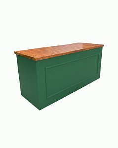 Bar Boiserie Verde / Prateleira