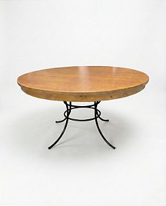 Mesa Redonda em Madeira 160cm