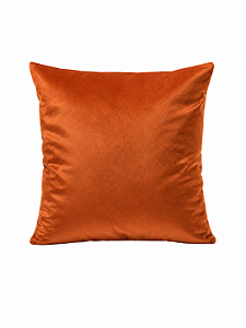 Almofada 45x45cm - Veludo Terracota