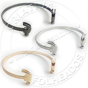 Bracelete Pulseira Martelo Hammer Duas Cabeças