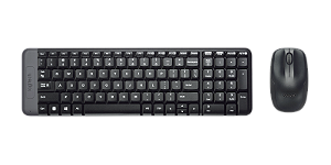 TECLADO E MOUSE SEM FIO  MK220 LOGITECH
