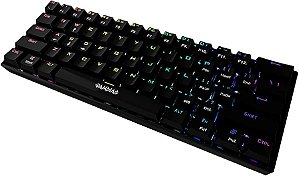 TECLADO GAMER MECANICO HERMES E3 PRETO GAMDIAS