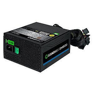 Fonte Atx Gamemax Gm800 800 W Real Preta Pfc Ativo Bivolt 80 Plus Bronze -  Evolusom Comercial Ltda - Produtos de informática, Automotivo e Eletrônicos  em Geral