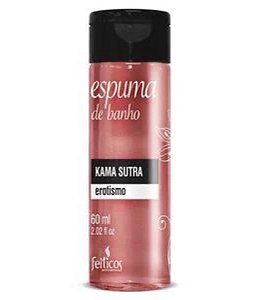 Espuma de Banho Kama Sutra 60ml - Feitiços Aromáticos