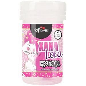 Bolinha Xana Loka com Efeito Esquenta/Esfria e Vibra (com 2 Unidades) - Hot Flowers