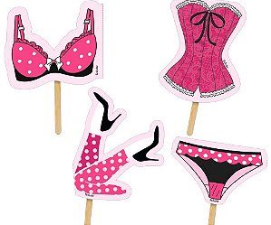 Bandeirinha Doces Chá de Lingerie