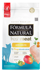 Ração Fórmula Natural Fresh Meat Gatos Adultos Frango 7 kg (14x500gr)
