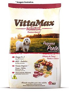 Ração Premium Especial VittaMax Natural Pequeno Porte para Cães Adulto 10,1kg