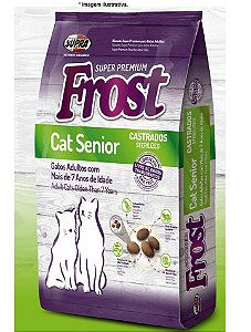 Ração Super Premium Frost para Gatos Adultos Cat Sênior Castrados 10,1kg