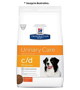 Ração Seca Hill's Prescription Diet c/d Multicare Cuidado Urinário para Cães Adultos 3,8kg