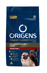 Ração Origens Raças Específicas Bulldog Francês e Pug Cães Adultos 10,1kg