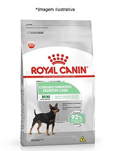 Ração Royal Canin Cuidado Digestivo para Cães Adultos de Raças Mini 2,5kg