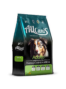 Ração Cães Allcanis Adultos Frango e Carne 15kg