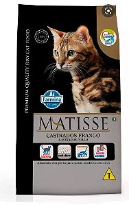 Ração Matisse Gatos Castrados Frango