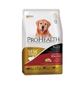 Ração ProHealth Cães Sênior Raças Médias Frango, Erva Doce e Maracujá 10,1kg
