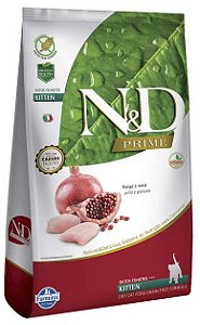 N&D Gatos Filhotes Grain Free Prime Frango (Kitten)