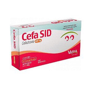 Cefa Sid Antimicrobiano Vansil 440mg - 10 Comprimidos