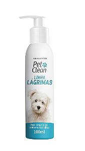 Limpa Lágrimas Pet Clean para Cães  - 100ml