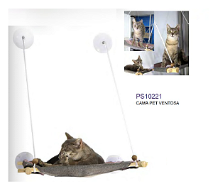 Cama para Gatos Pet Ventosa (44x30cm)  ref:PS10221