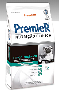 Ração Premier Nutrição Clínica Hipoalergênico Hidrolisada Cães Pequeno Porte