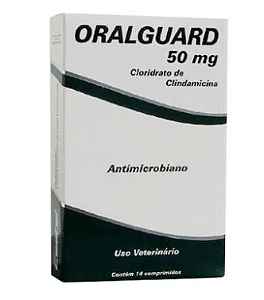 Antimicrobiano Oralguard 50mg - 14 comprimidos
