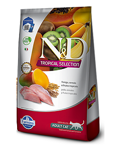 Ração N&D Tropical Gatos Adultos Frango