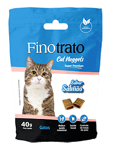 Finotrato Cat Nuggets Salmão 40g Super Premium