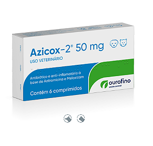 Azicox-2 50mg - 6 comprimidos