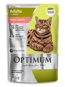 Sachê Optimum Cat Adultos Salmão 85gr