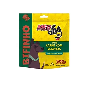 Bifinho Meu Dog Premium Carne com Vegetais