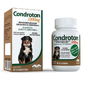 Condroton Vetnil Regenerador Articular 1000 mg 60 comprimidos