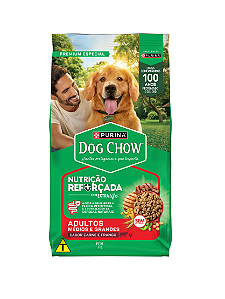 Ração Dog Chow Adultos Raças Médias e Grandes Carne e Frango  15kg