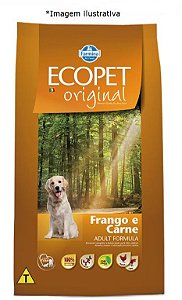 Ração Farmina Ecopet Original Carne e Frango para Cães Adultos 20kg