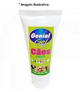 Creme Dental Genial Pet Sabor Hortelã 70gr