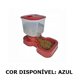 Comedouro Automático Grande Porte 8Lts REF 0563 (COR AZUL)
