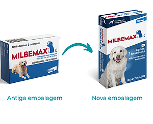 Vermífugo Milbemax Cães 5 a 25kg 2 Comprimidos