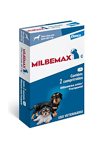 Milbemax Cães até 5kg 2 Comprimidos